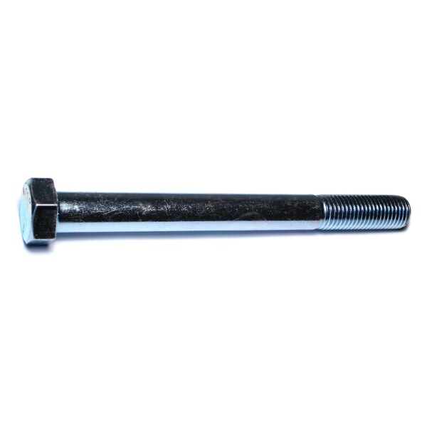 Midwest Fastener Grade 5, 7/8"-9 Hex Head Cap Screw, Zinc Plated Steel, 9 in L, 5 PK 53427 - main